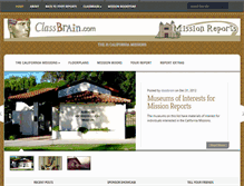 Tablet Screenshot of classbrainmissions.com